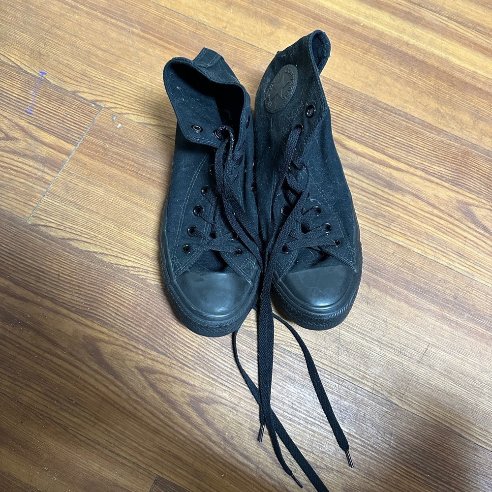 Converse Black High-Top Sneakers